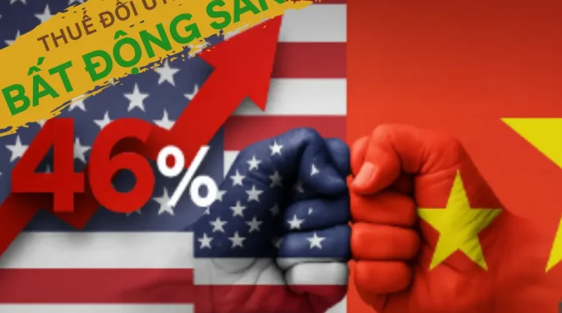 thuế đối ứng 46% của Mỹ lên Việt Nam