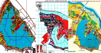 Quy hoạch 1/5000 Tây Hồ