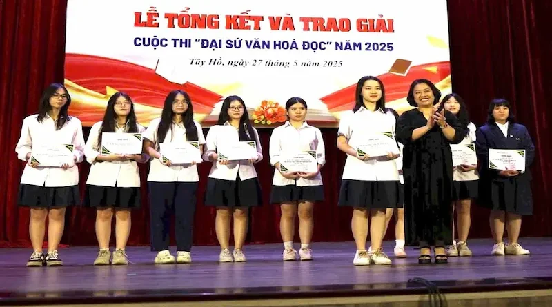 Tin tức Tây Hồ: cuộc thi "đại sứ văn hóa đọc"