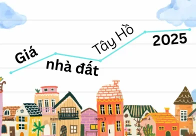 Giá nhà Tây Hồ 12/2025