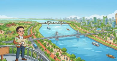 Đại lộ cảnh quan sông Hồng