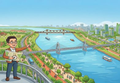 Đại lộ cảnh quan sông Hồng