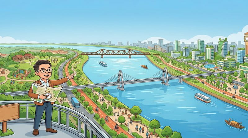 Đại lộ cảnh quan sông Hồng