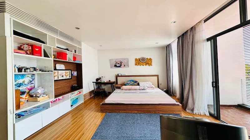 Bán nhà phố Phú Xá 120m2, mặt tiền khủng, ngõ ô tô thông, tặng nội thất tiền tỉ - phòng ngủ