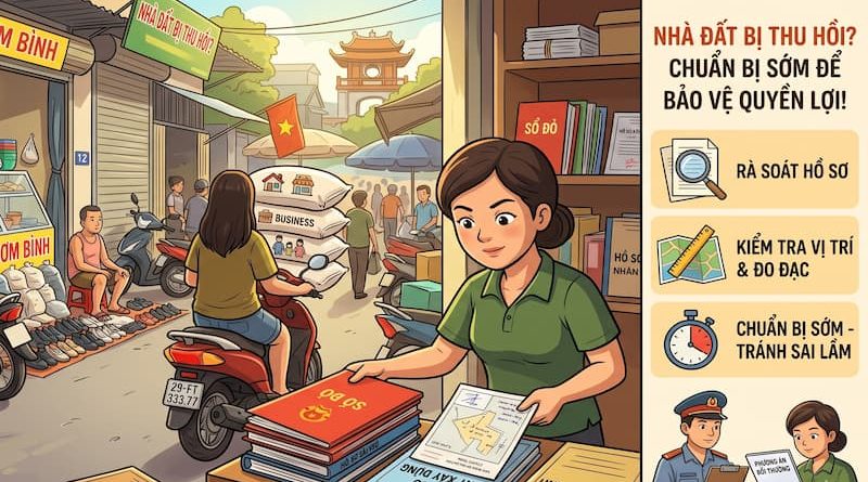 Nên làm gì khi nhà đất bị thu hồi