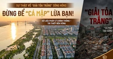 Giải tỏa trắng hai bên sông Hồng