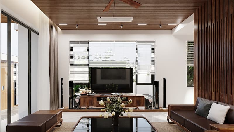 Bán Nhà Ngõ 679 Lạc Long Quân phòng khách sáng