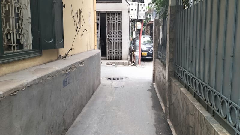 Vị trí chỉ cách đường ô tô 10m của lô đất đang bán tai ngõ 31 Xuân Diệu, Tây Hồ