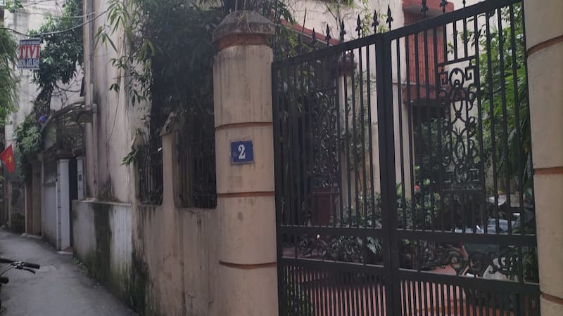Mặt tiền - bán đất ngõ 31 Xuân Diệu, phường Tây Hồ, Hà Nội