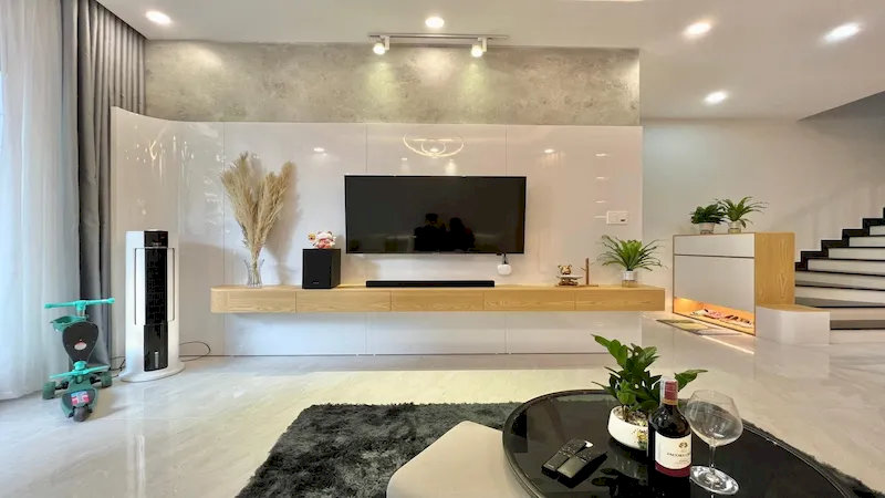 bán nhà ngõ 79 An Dương Vương Phú Thượng rất hiện đại