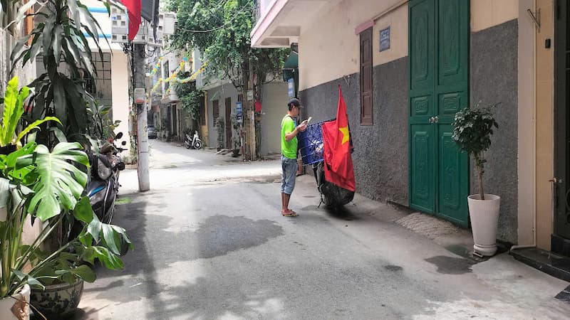 bán nhà ngõ 79 An Dương Vương Phú Thượng ngõ rộng