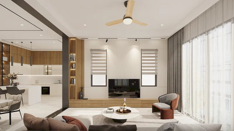 Bán nhà ngõ 173 đường An Dương Vương có phòng khách rất đẹp