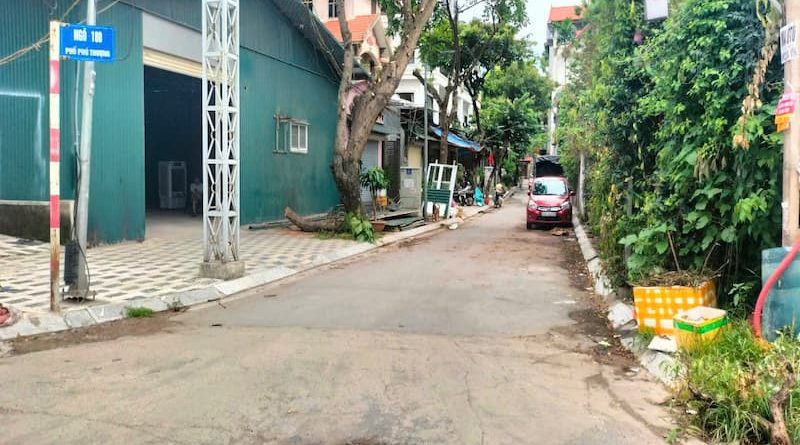 Bán Nhà Ngõ 180b Phú Thượng ngõ ô tô thông