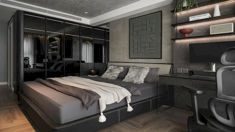Bán Nhà Ngõ 89 Lạc Long Quân có phòng ngủ hiện đại