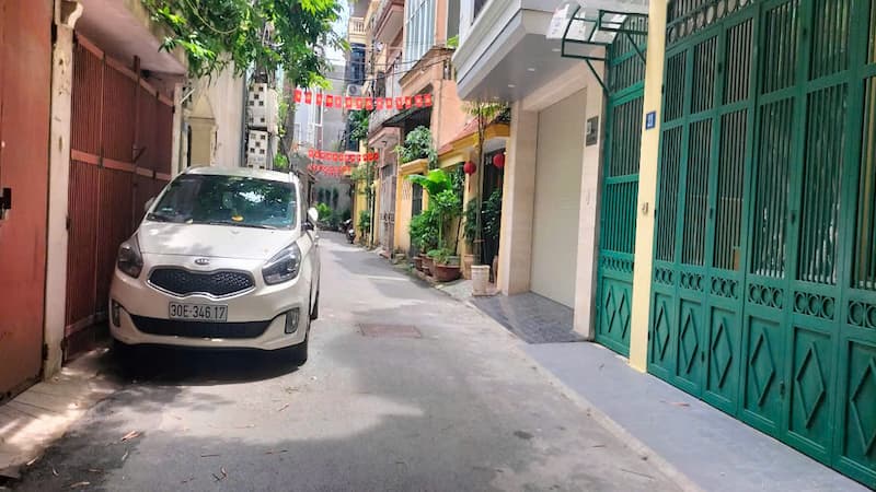 bán nhà 191 phố Trích Sài ngõ ô tô