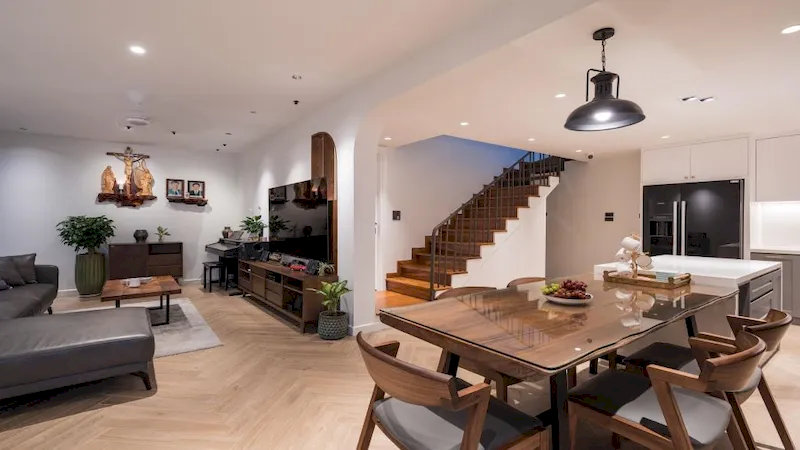 Bán Nhà Ngõ 105 Phố Phú Xá có nhà bếp thoáng đãng